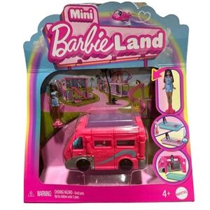 Barbie Land Pink Adventure Van